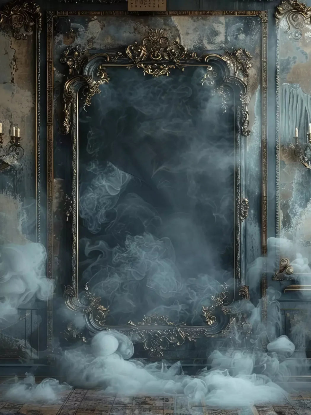 Smoke Mirrors Dark Collection 9 6’X8’ Fleece (72 X 96 Inch) Backdrop