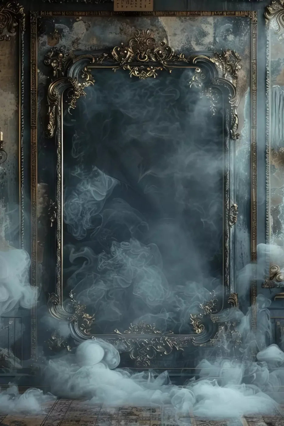 Smoke Mirrors Dark Collection 9 8’X12’ Ultracloth (96 X 144 Inch) Backdrop