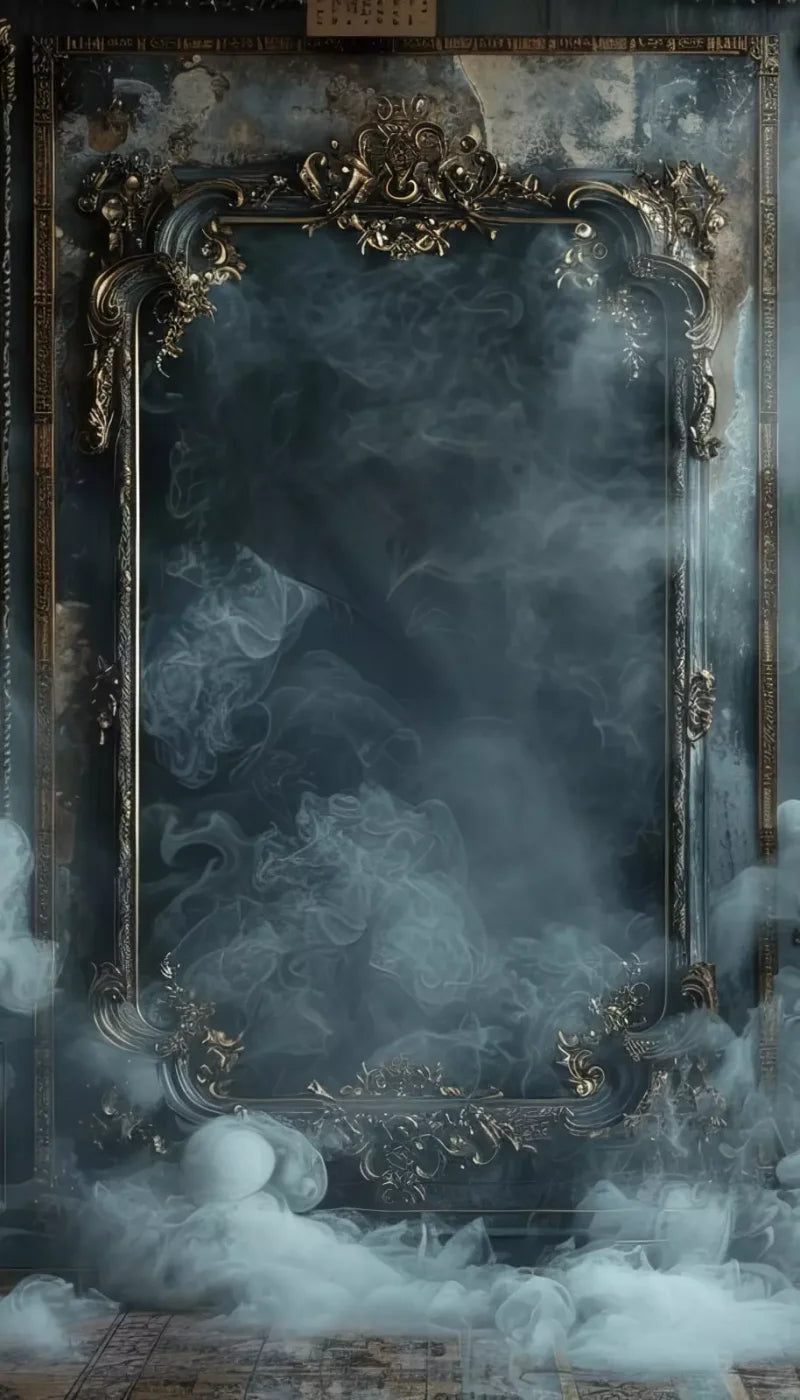 Smoke Mirrors Dark Collection 9 8’X14’ Ultracloth (96 X 168 Inch) Backdrop