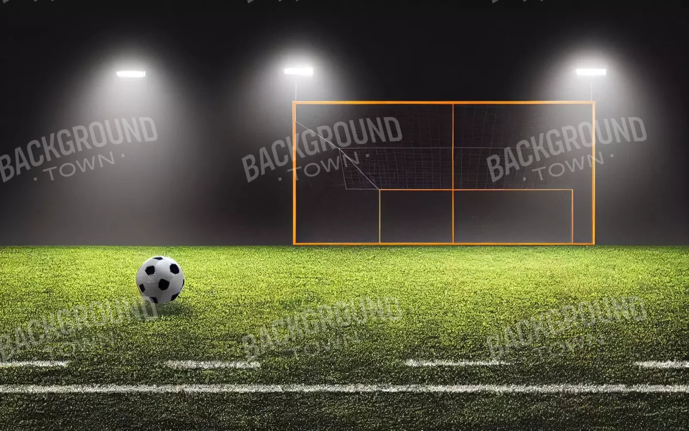 Soccer Night 14X9 Ultracloth ( 168 X 108 Inch ) Backdrop