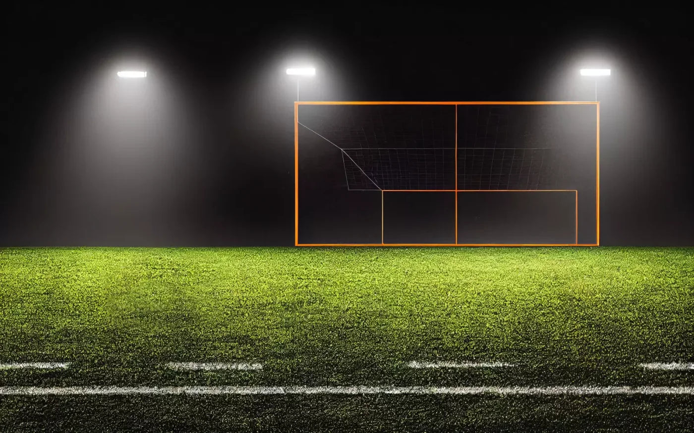 Soccer Night 2 14X9 Ultracloth ( 168 X 108 Inch ) Backdrop