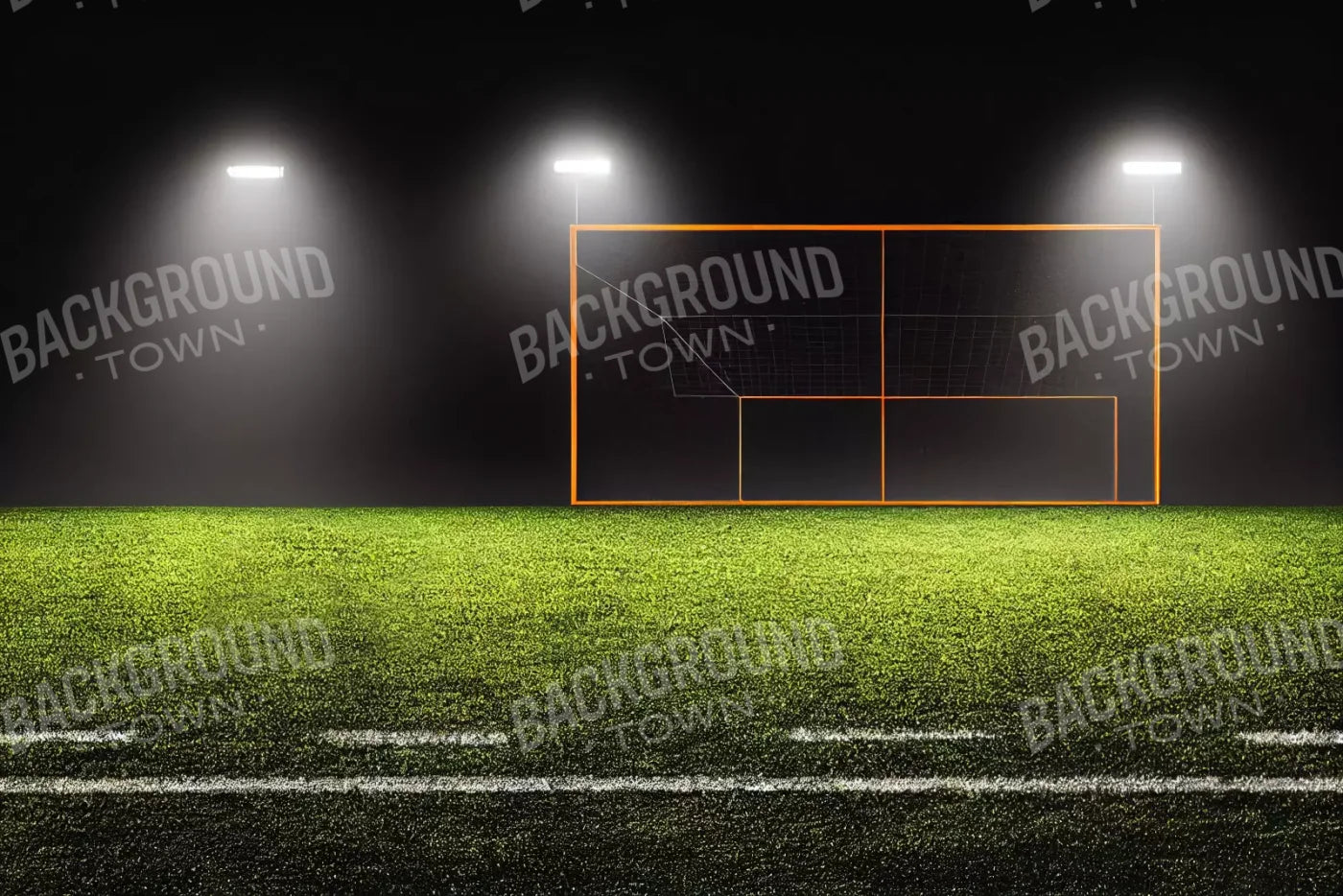 Soccer Night 2 8X5 Ultracloth ( 96 X 60 Inch ) Backdrop