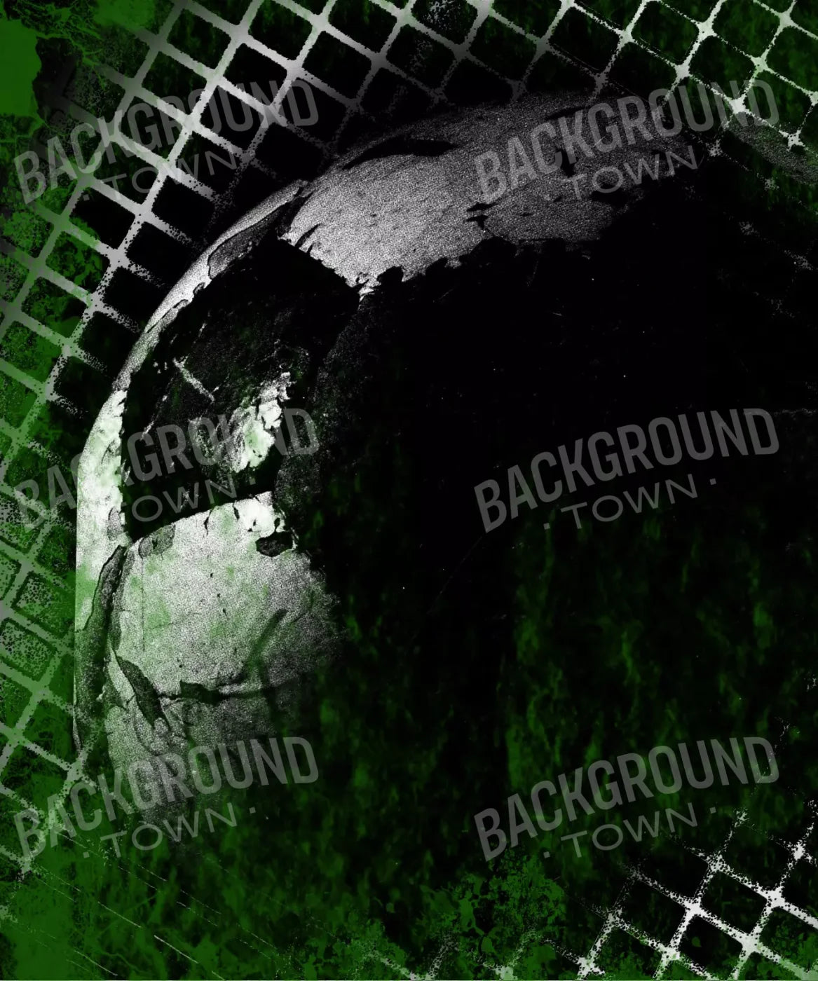 Green Sports Backdrop for Photography