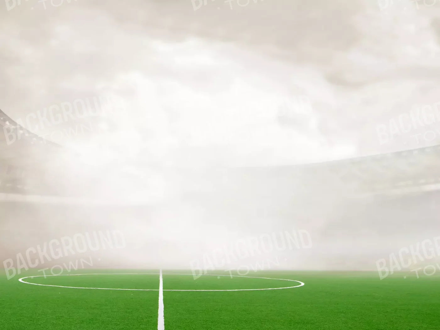 Soccer Smoke 10’X8’ Fleece (120 X 96 Inch) Backdrop