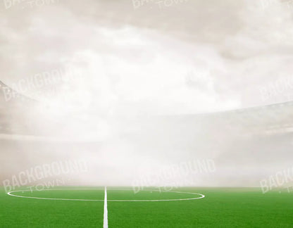 Soccer Smoke 8’X6’ Fleece (96 X 72 Inch) Backdrop