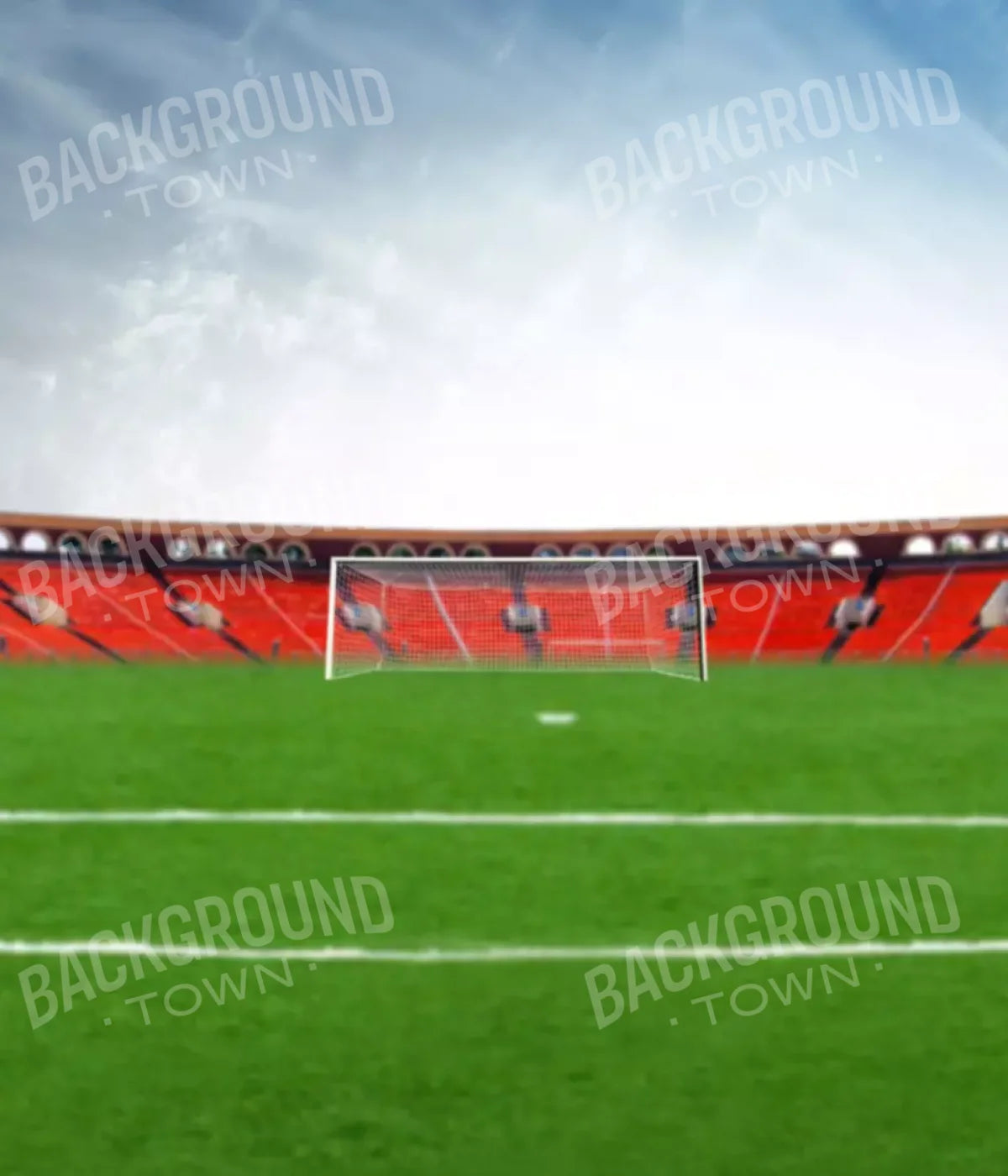 Soccer Stadium 10’X12’ Ultracloth (120 X 144 Inch) Backdrop
