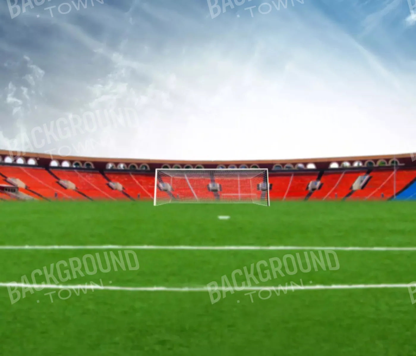 Soccer Stadium 12’X10’ Ultracloth (144 X 120 Inch) Backdrop