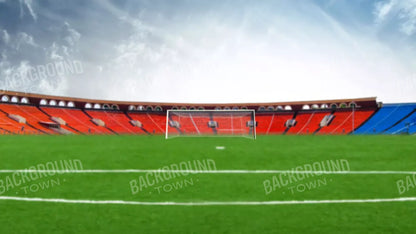 Soccer Stadium 14’X8’ Ultracloth (168 X 96 Inch) Backdrop