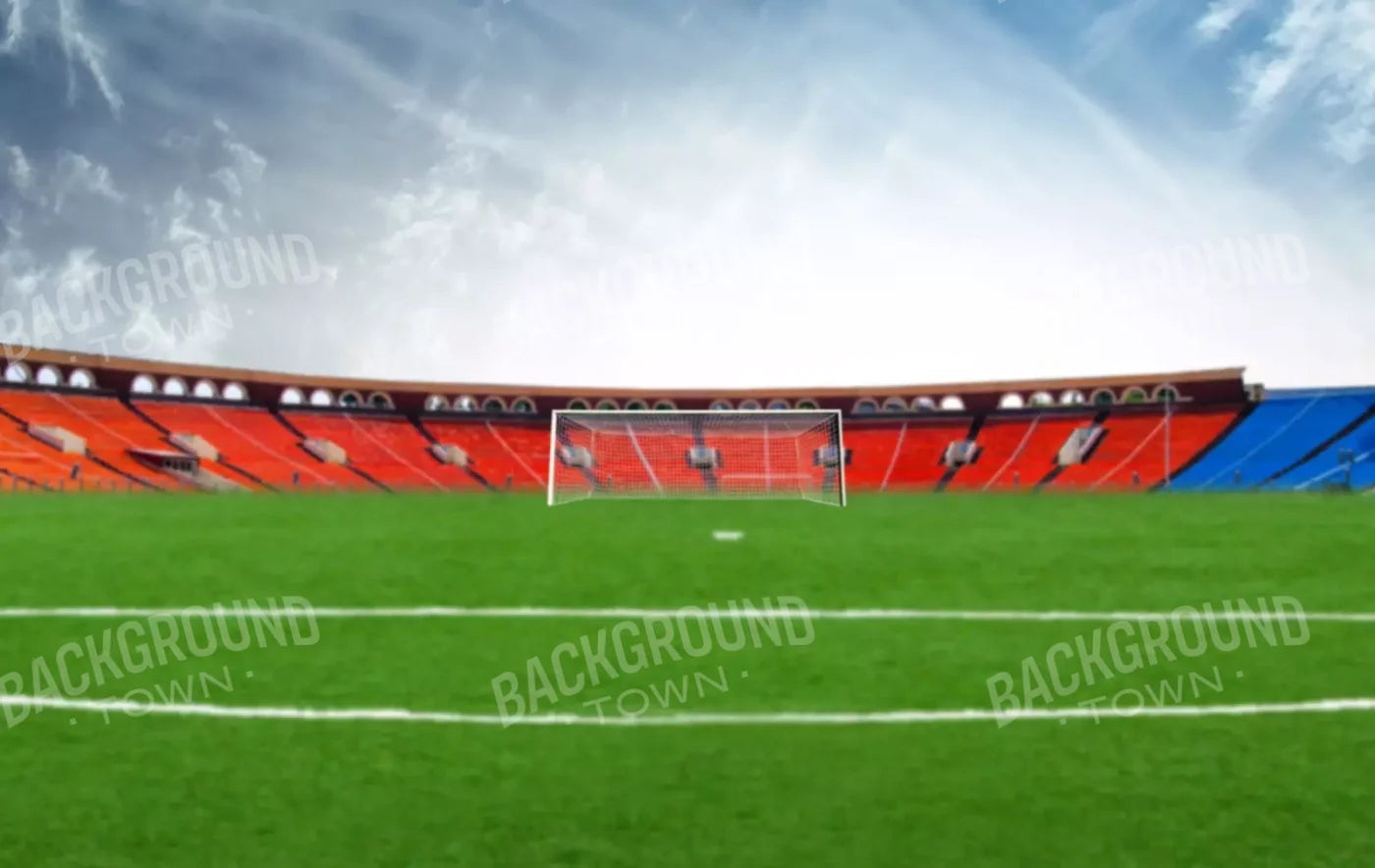 Soccer Stadium 16’X10’ Ultracloth (192 X 120 Inch) Backdrop