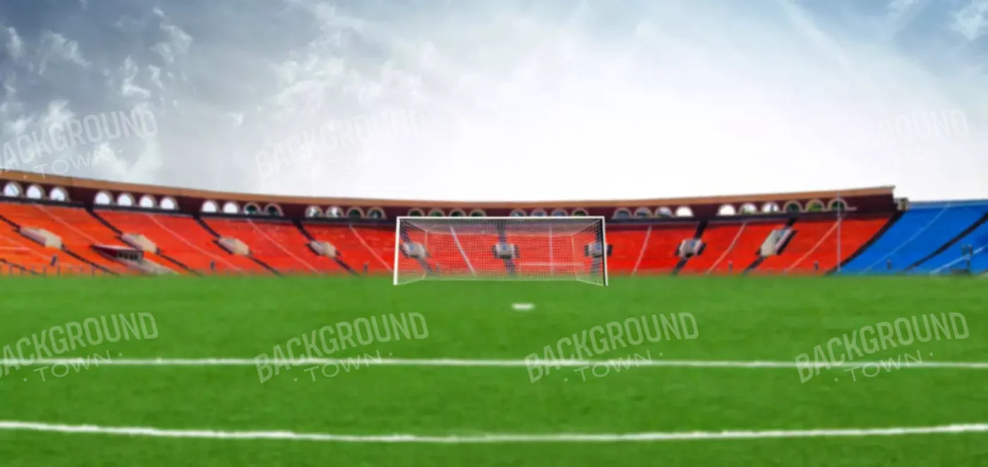 Soccer Stadium 16’X8’ Ultracloth (192 X 96 Inch) Backdrop