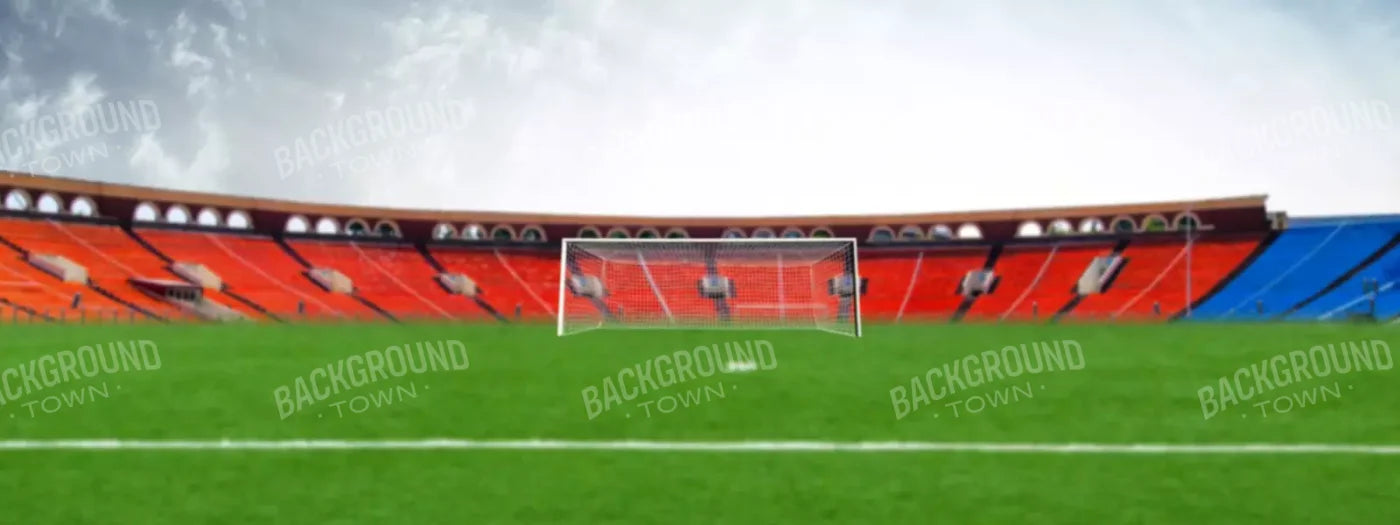 Soccer Stadium 20’X8’ Ultracloth (240 X 96 Inch) Backdrop