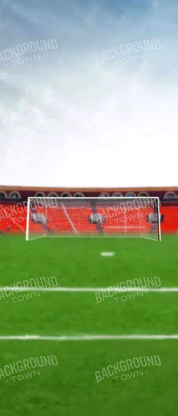 Soccer Stadium 5’X12’ Ultracloth For Westcott X-Drop (60 X 144 Inch) Backdrop