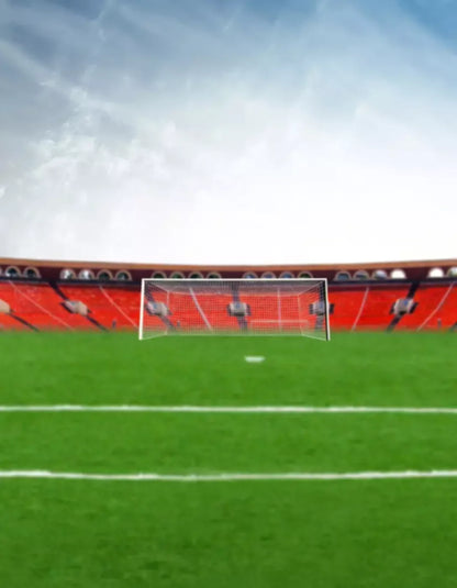 Soccer Stadium 6’X8’ Fleece (72 X 96 Inch) Backdrop