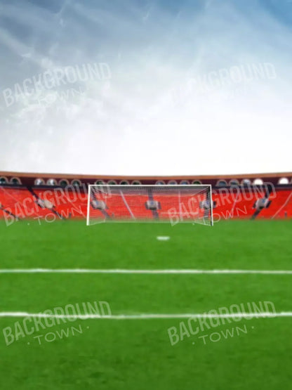 Soccer Stadium 8’X10’ Fleece (96 X 120 Inch) Backdrop