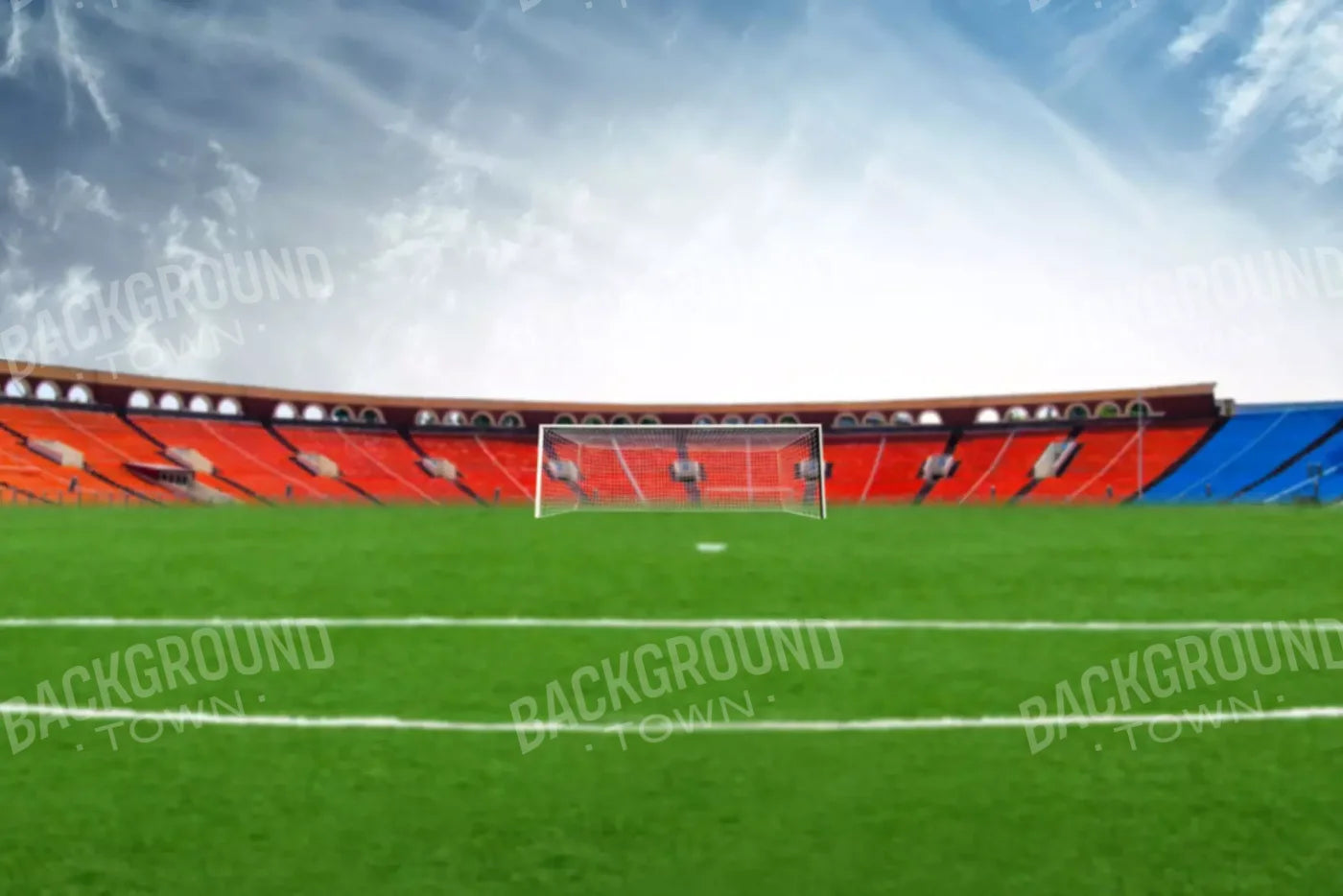 Soccer Stadium 8’X5’ Ultracloth (96 X 60 Inch) Backdrop