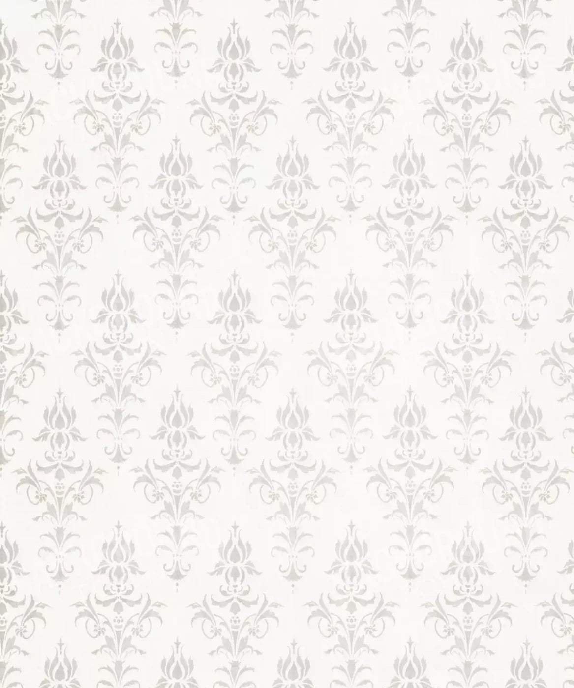 White Damask Backdrop for Photography