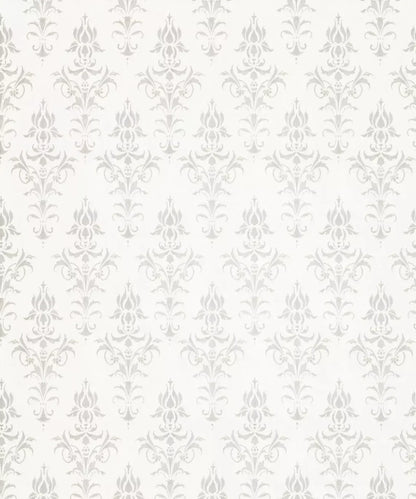 White Damask Backdrop for Photography