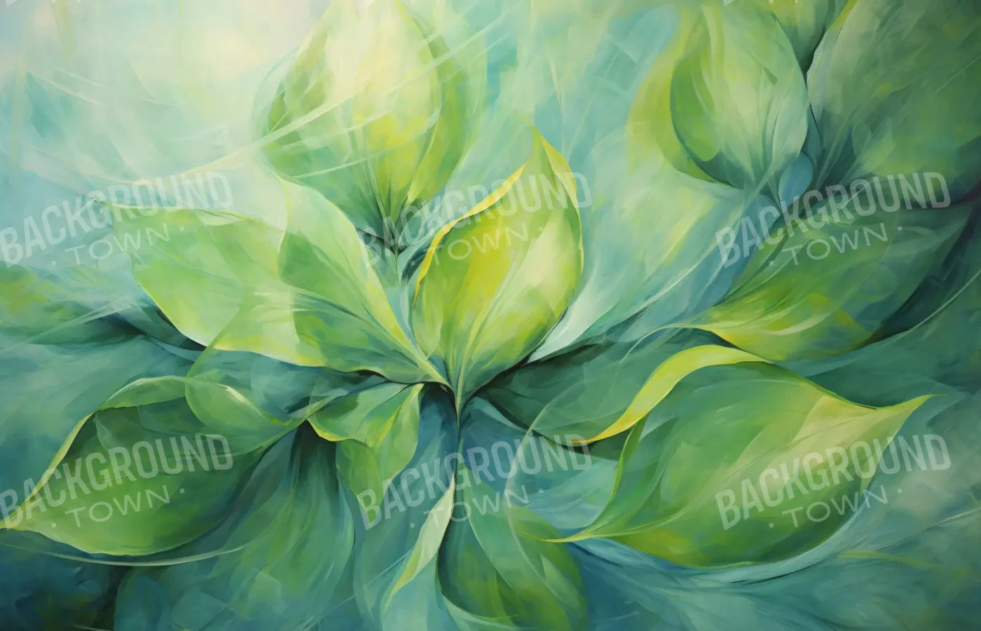 Soft Foliage 14’X9’ Ultracloth (168 X 108 Inch) Backdrop