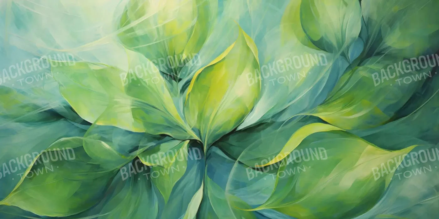 Soft Foliage 16’X8’ Ultracloth (192 X 96 Inch) Backdrop