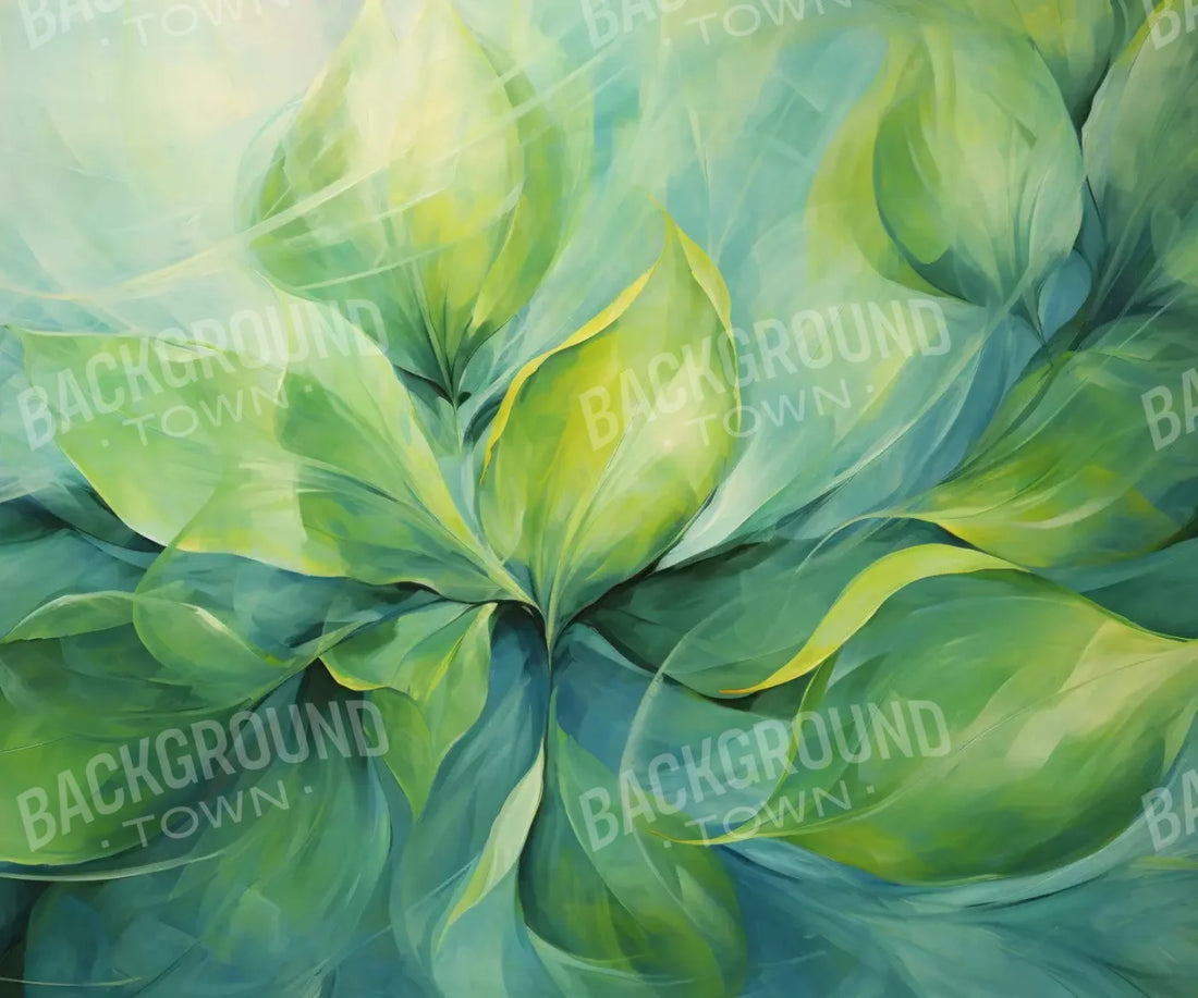 Soft Foliage 5’X4’2 Fleece (60 X 50 Inch) Backdrop