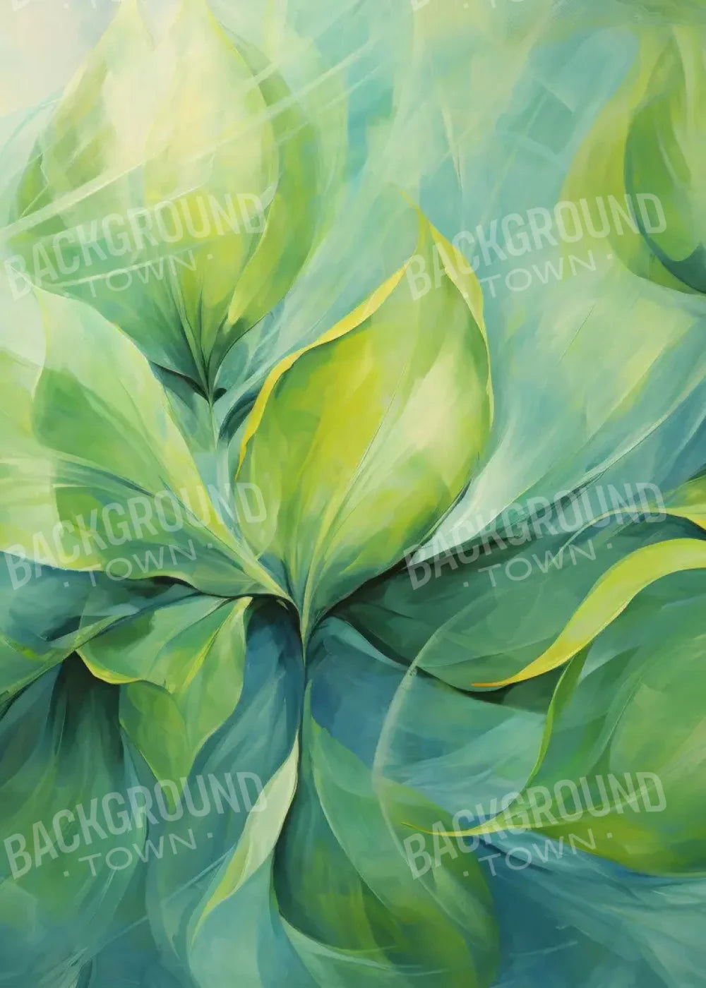 Soft Foliage 5’X7’ Ultracloth (60 X 84 Inch) Backdrop