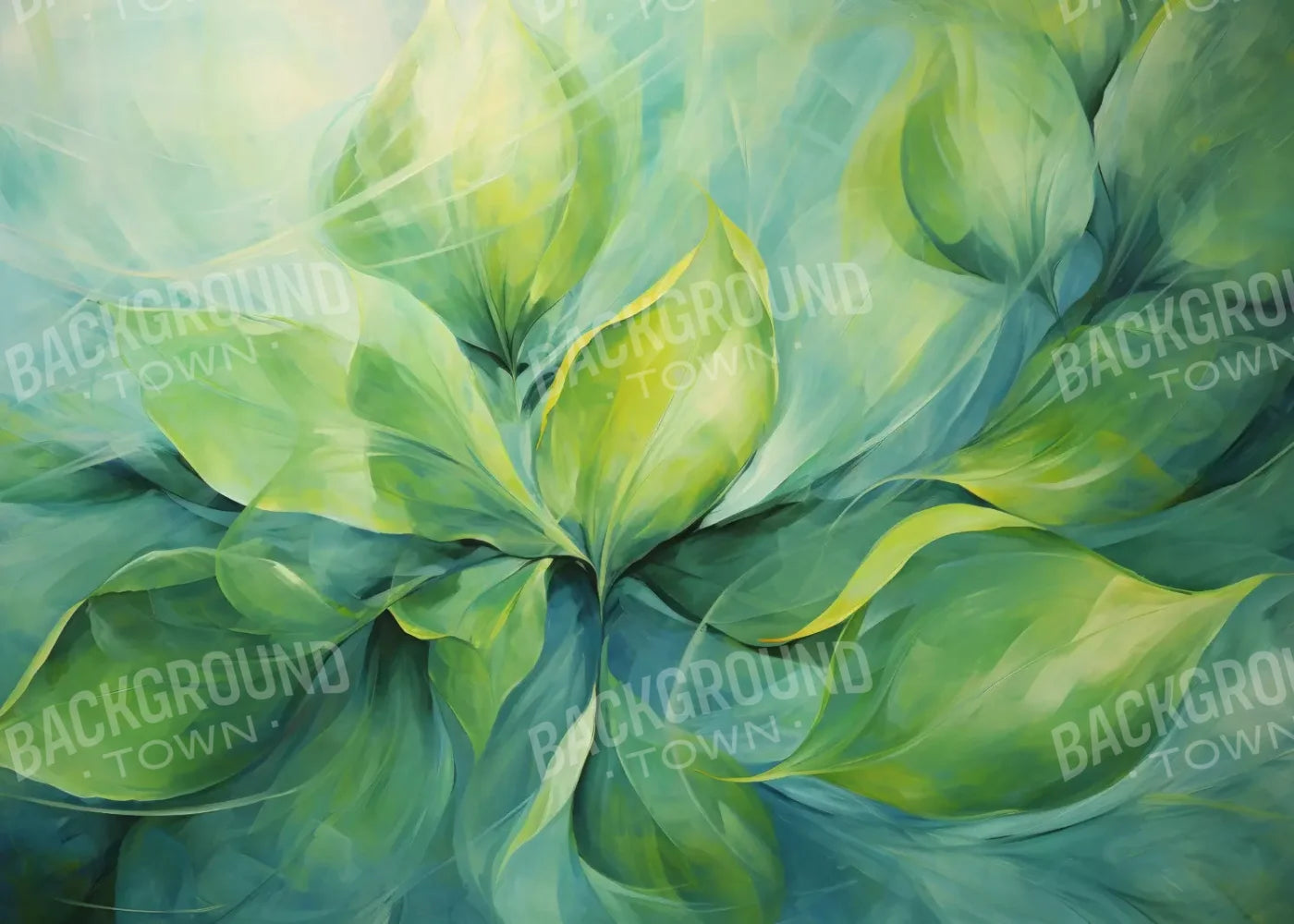 Soft Foliage 7’X5’ Ultracloth (84 X 60 Inch) Backdrop