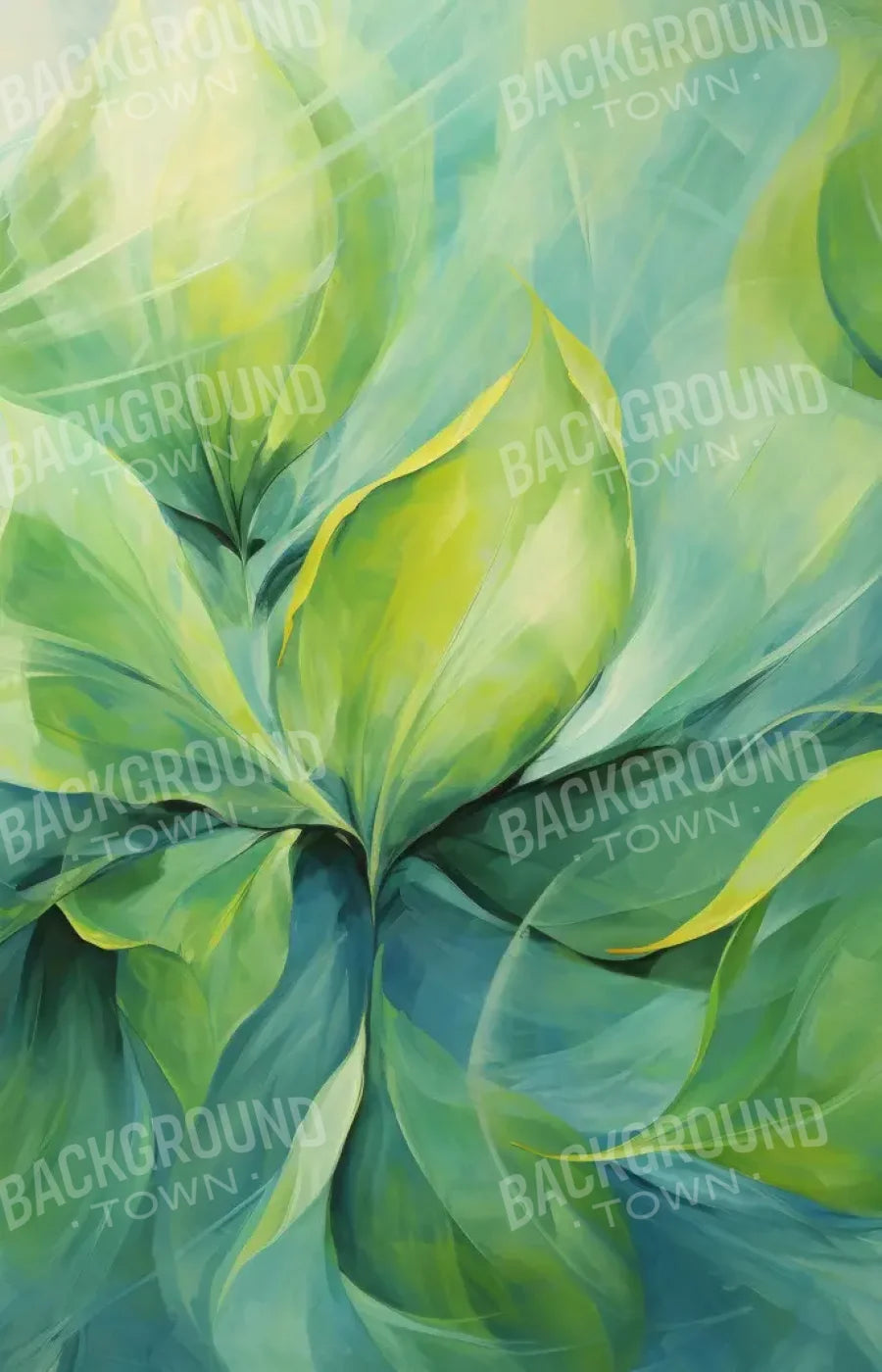 Soft Foliage 9’X14’ Ultracloth (108 X 168 Inch) Backdrop