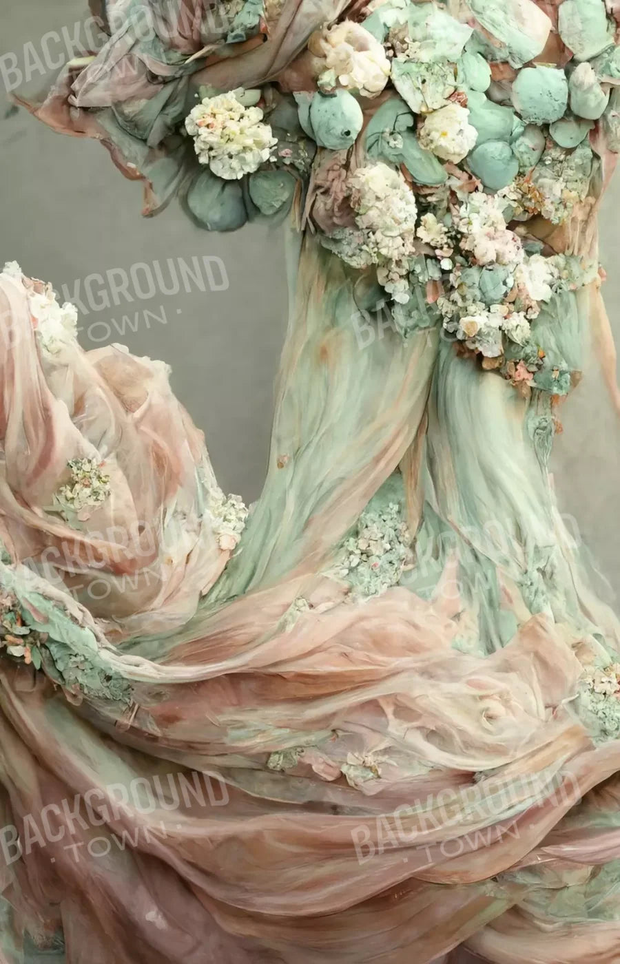 Softly Blushed 8’X12’ Ultracloth (96 X 144 Inch) Backdrop