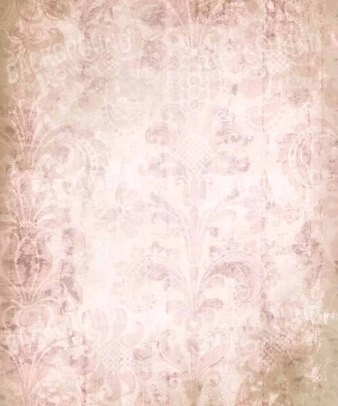 Pink Damask Backdrop for Photography