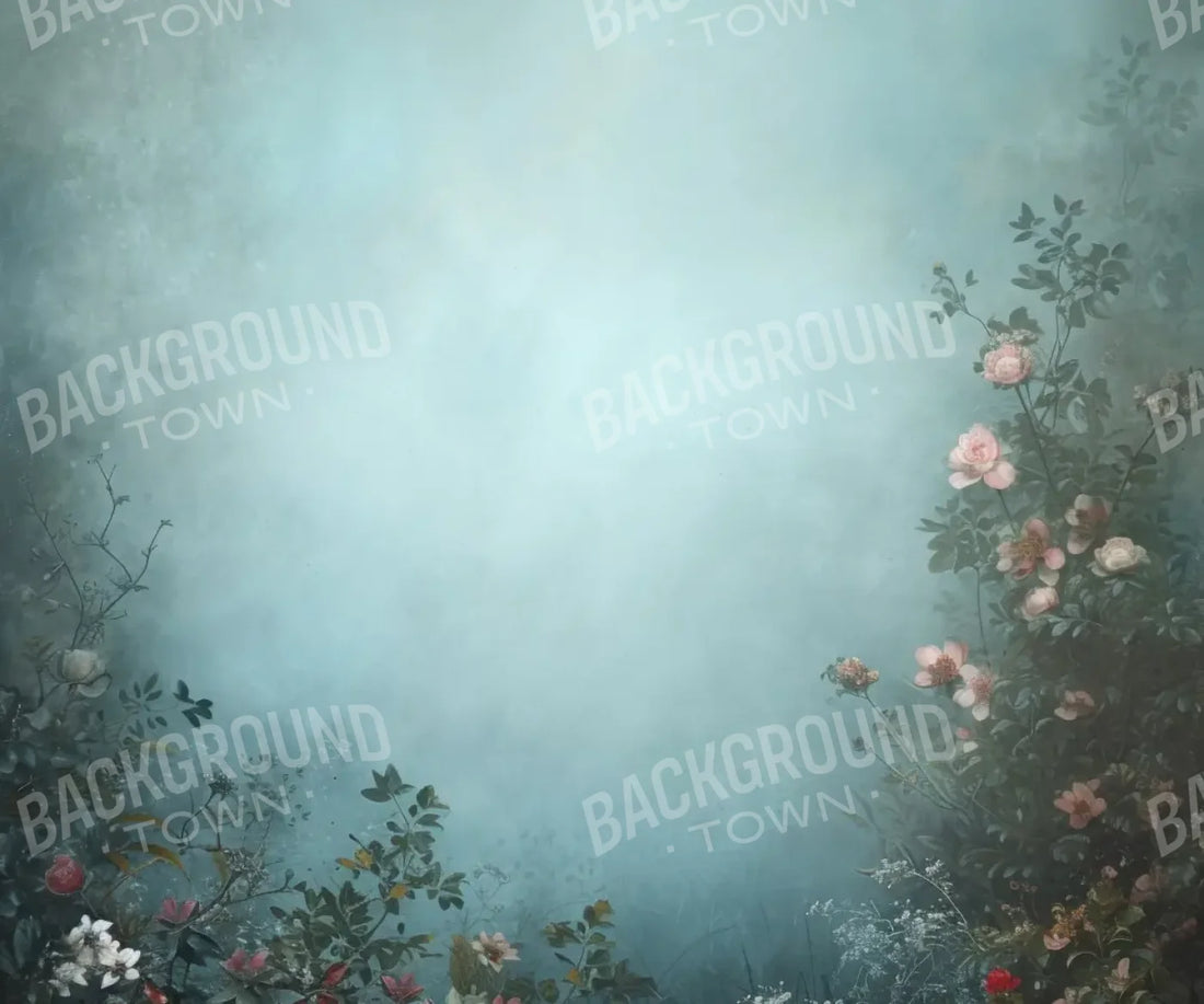 Blue Green Backdrop for Photography