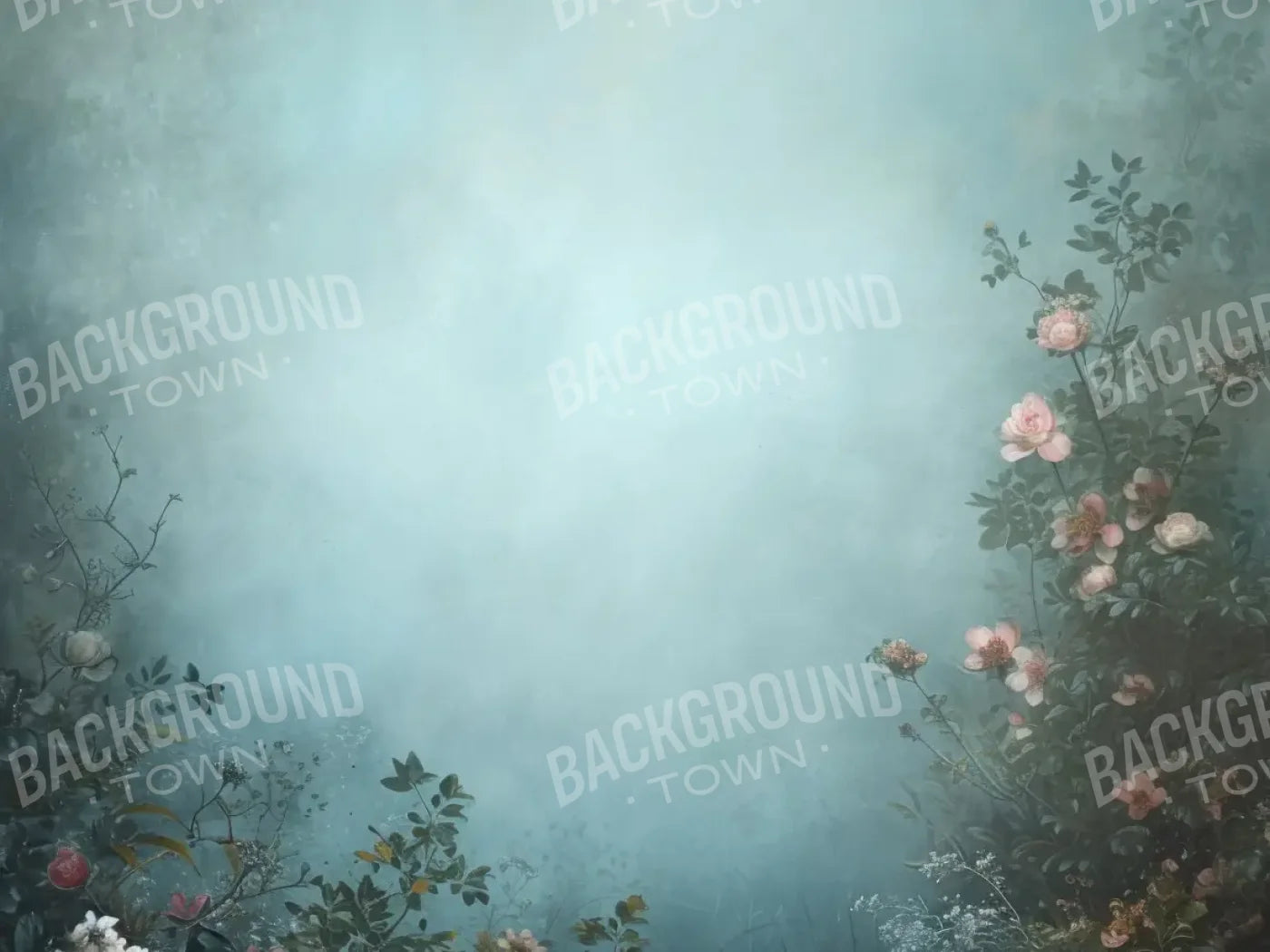 Something Blue 8’x6’ Fleece (96 x 72 inch) Backdrop