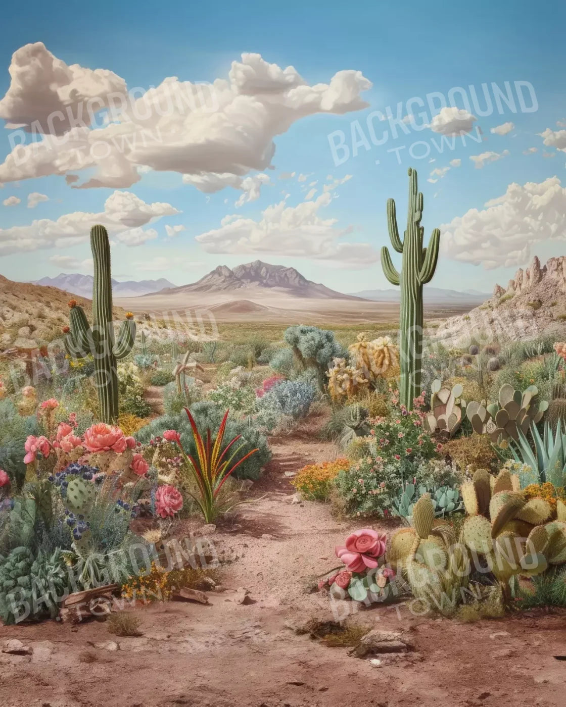 Somewhereinmexico 8’X10’ Fleece (96 X 120 Inch) Backdrop