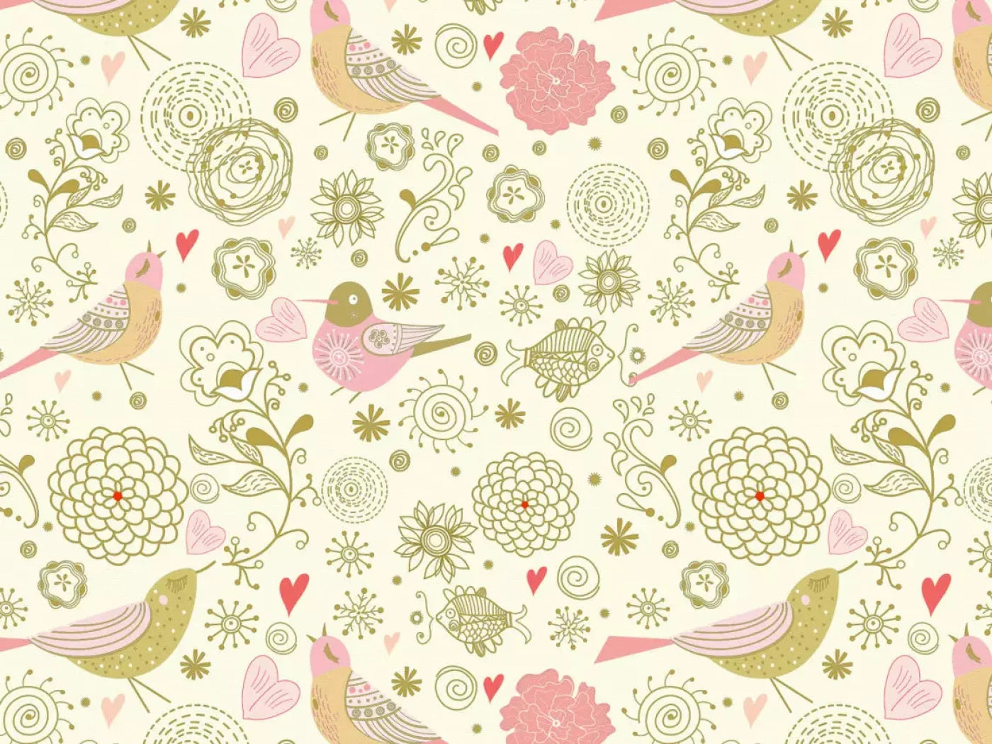 Song Bird 10X8 Fleece ( 120 X 96 Inch ) Backdrop