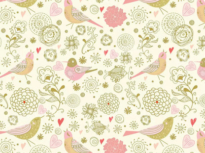 Song Bird 10X8 Fleece ( 120 X 96 Inch ) Backdrop