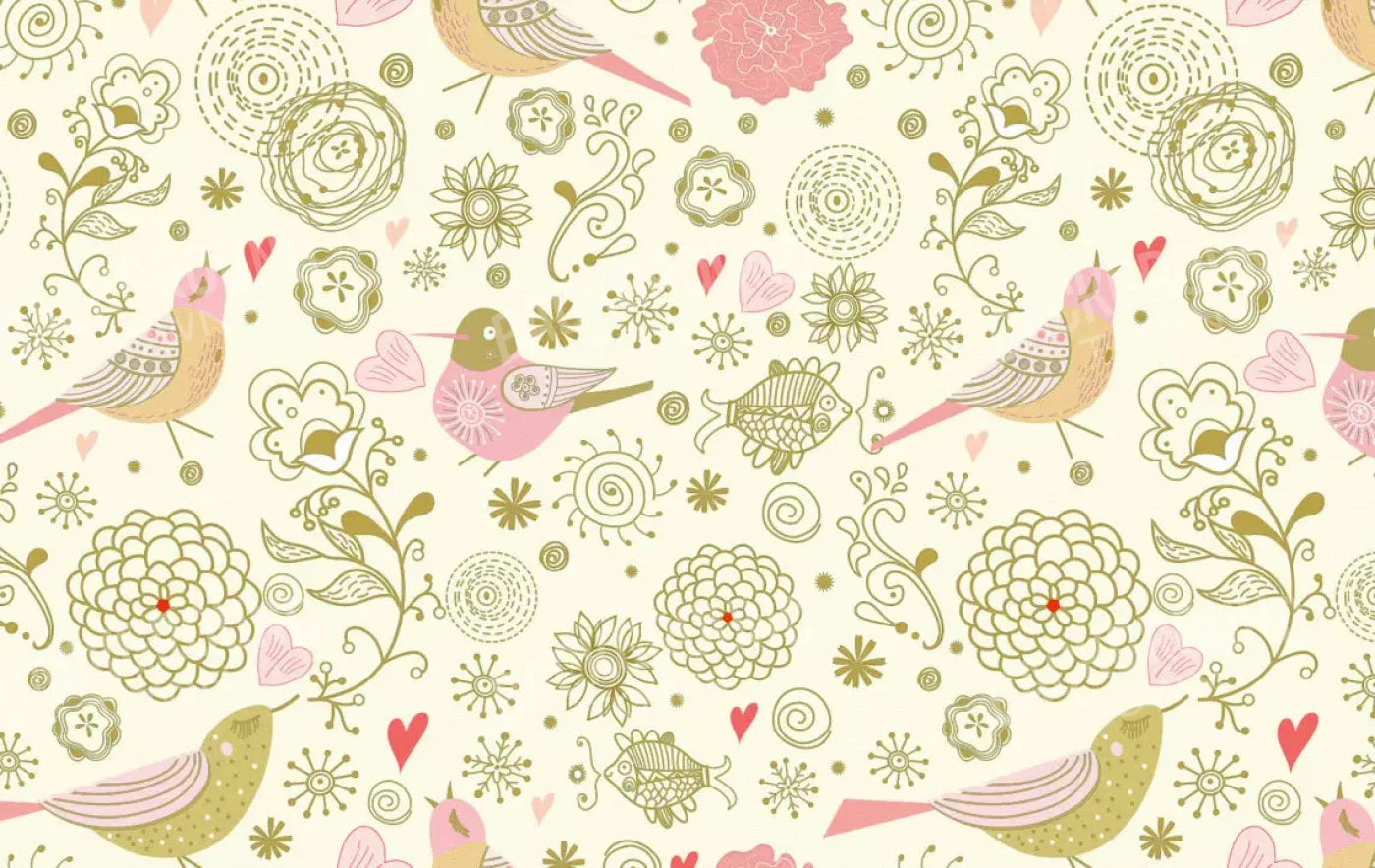 Song Bird 16X10 Ultracloth ( 192 X 120 Inch ) Backdrop