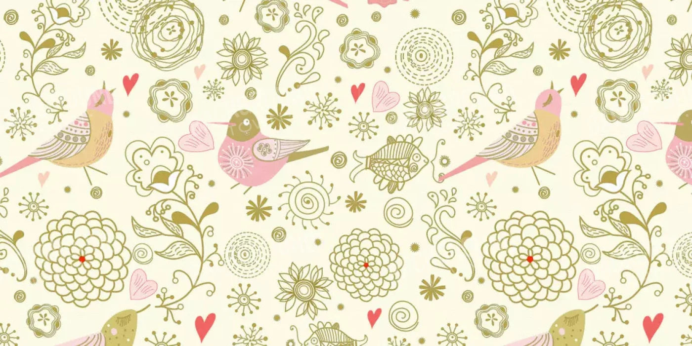 Song Bird 20X10 Ultracloth ( 240 X 120 Inch ) Backdrop