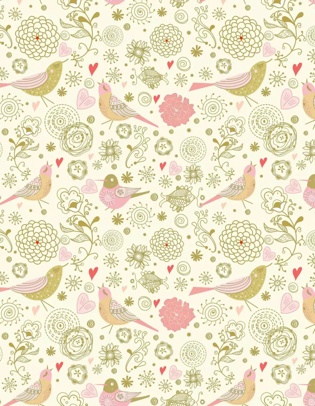 Song Bird 6X8 Fleece ( 72 X 96 Inch ) Backdrop