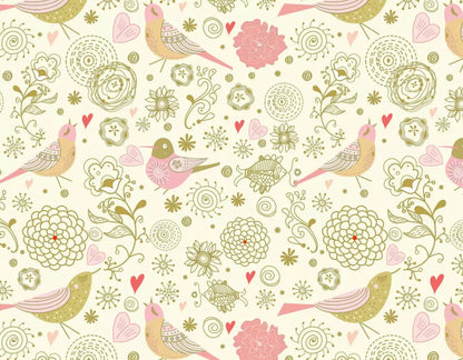 Song Bird 8X6 Fleece ( 96 X 72 Inch ) Backdrop