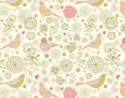 Song Bird 8X6 Fleece ( 96 X 72 Inch ) Backdrop