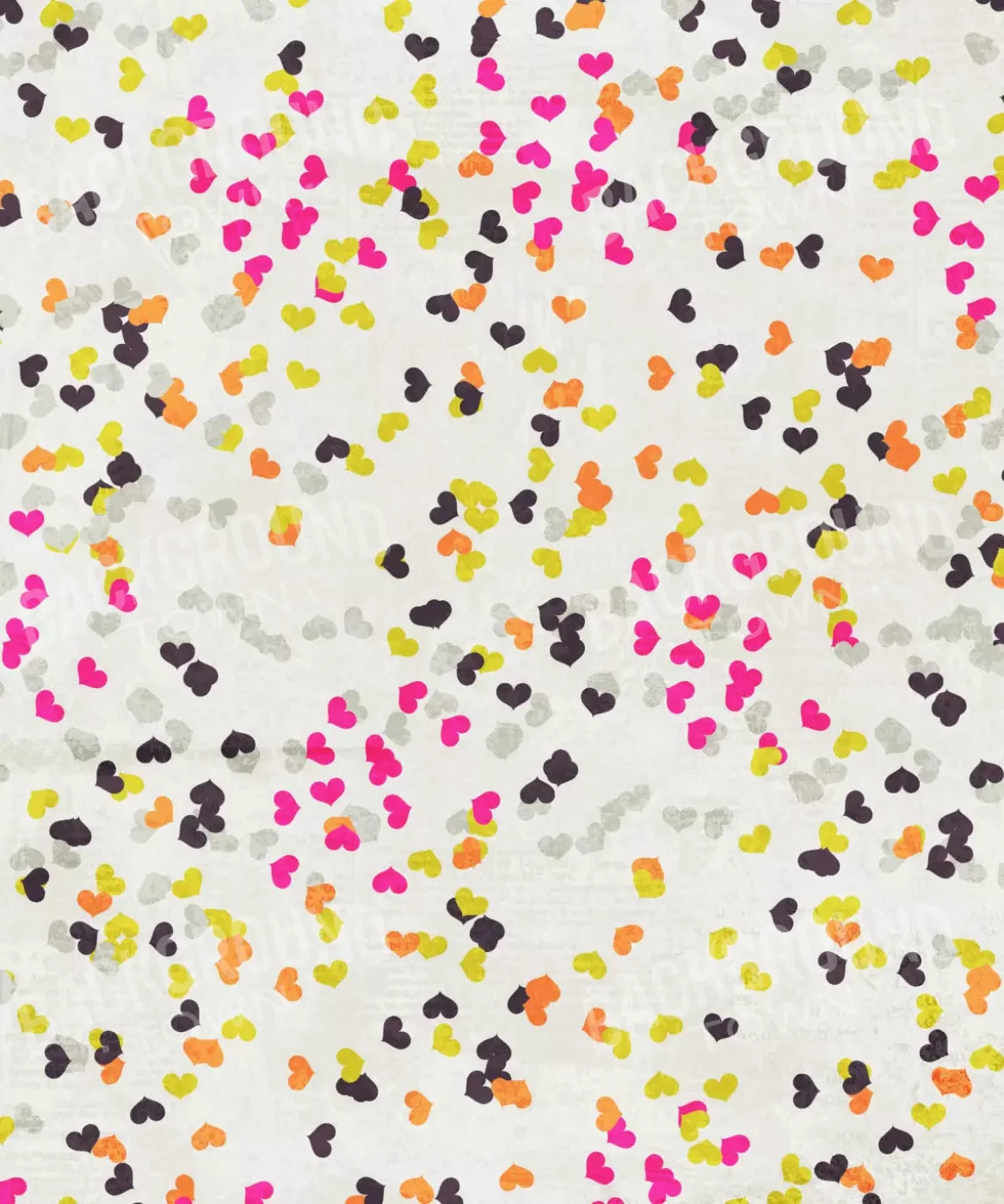 White Valentines Day Backdrop for Photography