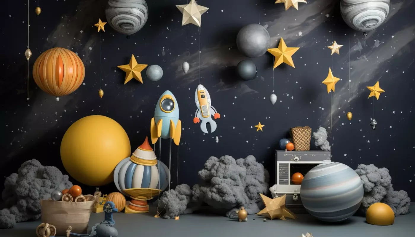 Space Cadet I 14’X8’ Ultracloth (168 X 96 Inch) Backdrop