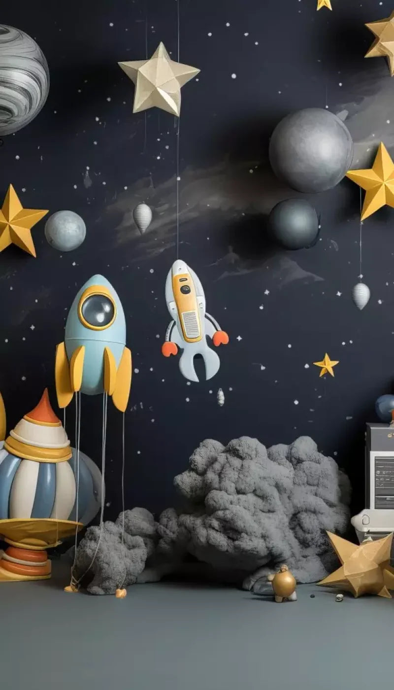 Space Cadet I 8’X14’ Ultracloth (96 X 168 Inch) Backdrop