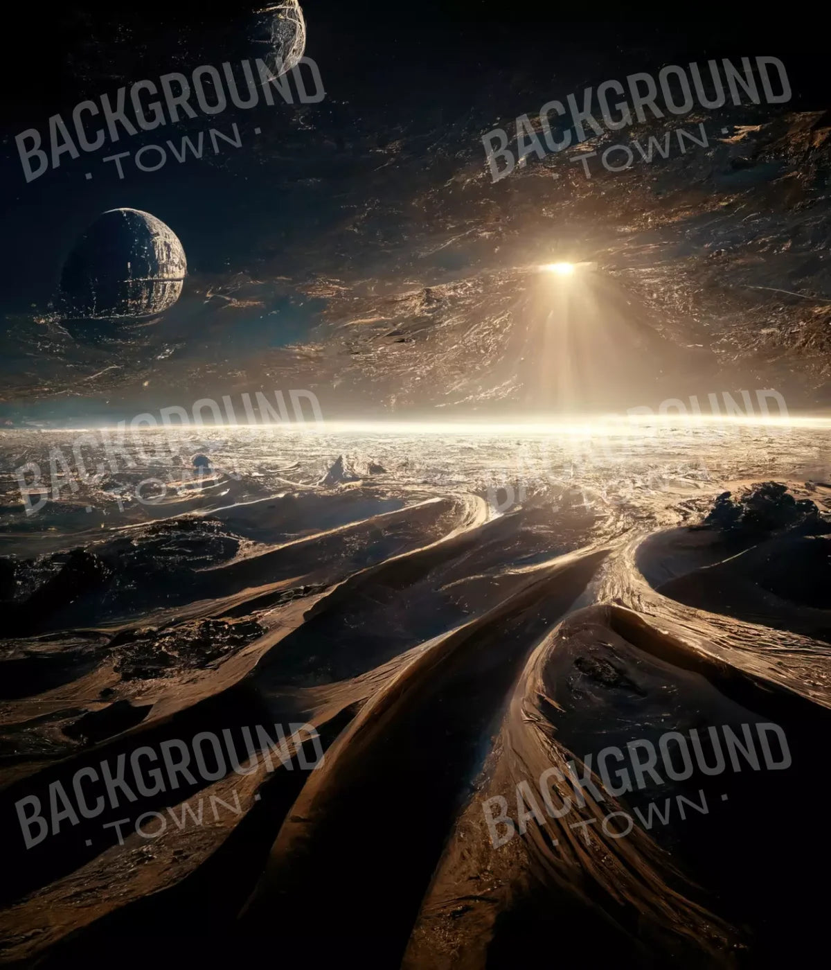 Space War I 10’X12’ Ultracloth (120 X 144 Inch) Backdrop