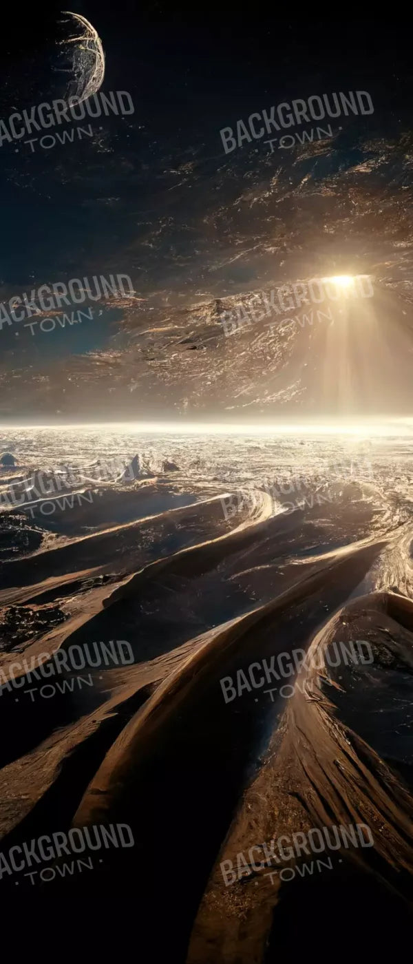 Space War I 5’X12’ Ultracloth For Westcott X-Drop (60 X 144 Inch) Backdrop