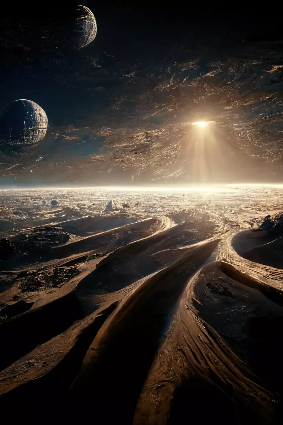 Space War I Backdrop