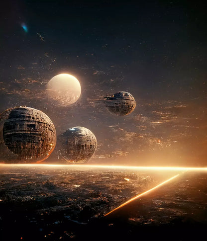 Space War Iii 10’X12’ Ultracloth (120 X 144 Inch) Backdrop
