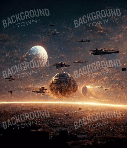 Space Warz 2 10’X12’ Ultracloth (120 X 144 Inch) Backdrop
