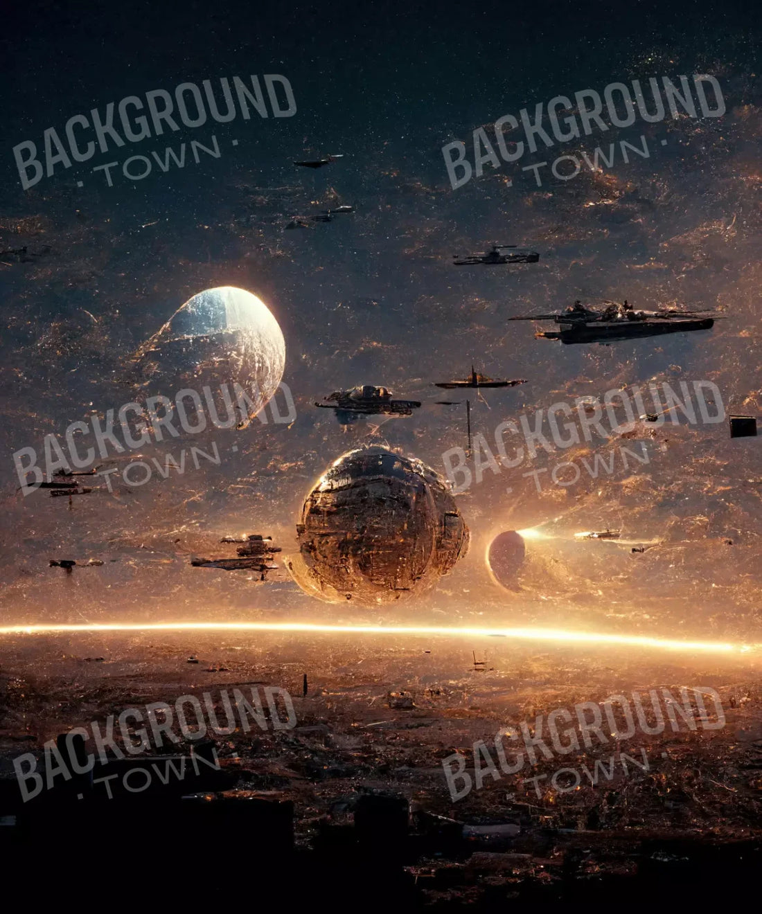 Gray Set Designs Backdrop for Photography