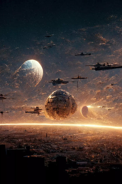 Space Warz 2 Backdrop