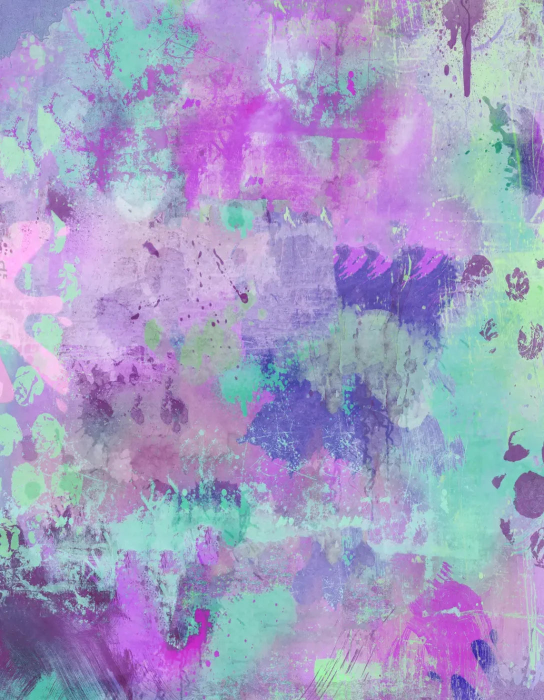Spatter 6X8 Fleece ( 72 X 96 Inch ) Backdrop